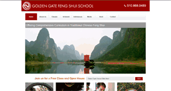 Desktop Screenshot of fengshuischool.com