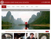 Tablet Screenshot of fengshuischool.com